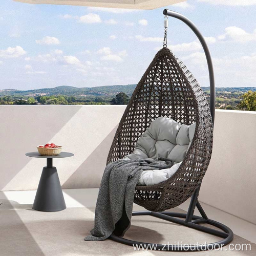 Leisure Garden Outdoor Furniture Rattan Hanging Egg Chair